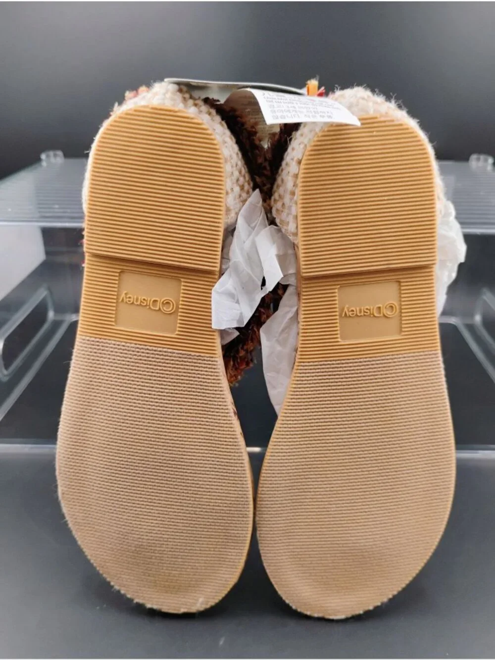Disney Kids Sandals Yellow Polka Dot Design Size 13/1 Cork Sole